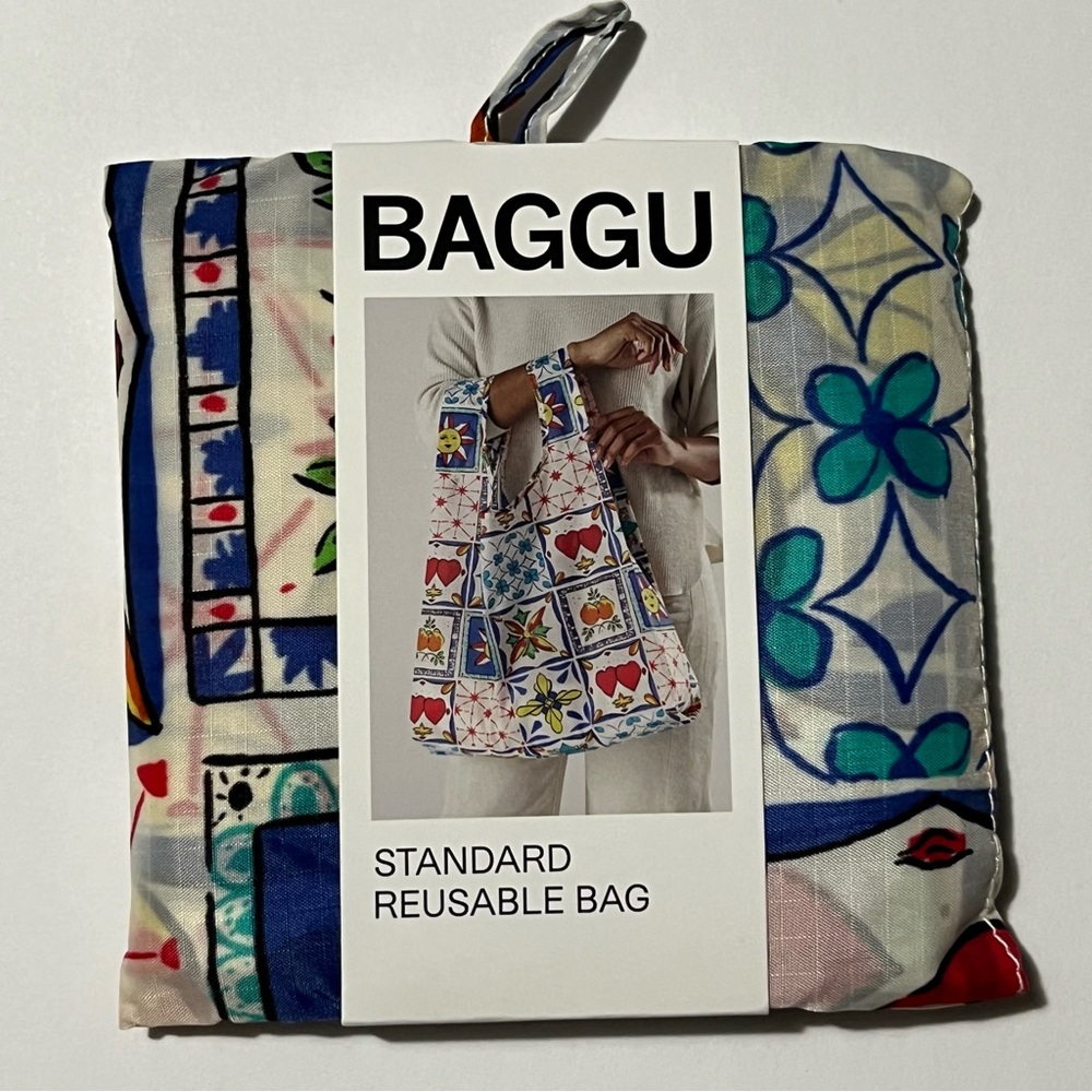 Baggu Standard Reusable Bag - Sunshine Tile